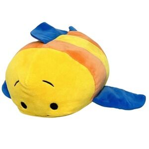 Bun Bun Striped Fish Plush 10" Yellow Stuffed Animal Ocean Core Soft Toy Stuffie